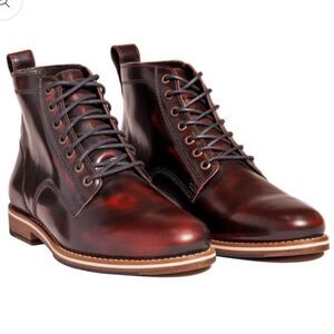 HELM The Zind Burgundy Boot US 9